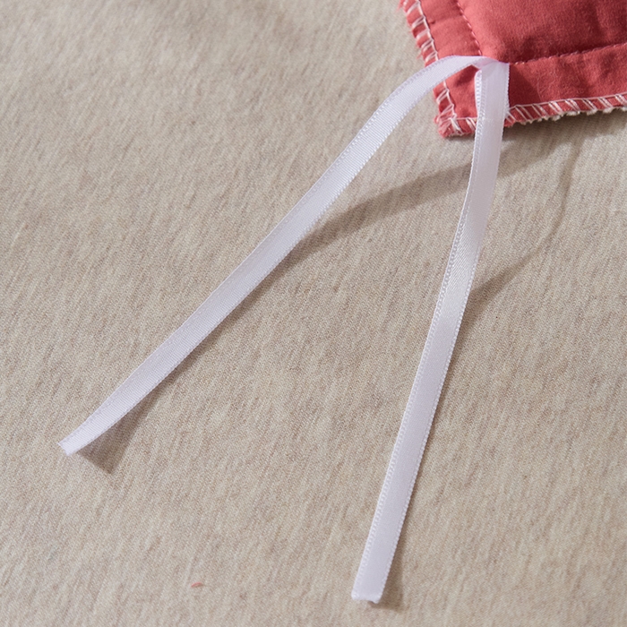 91家纺网 家纺一手货源 找家纺 绒梦里 2026新款A类全棉水洗棉贴布绣韩版花边四件套 红色小莓好