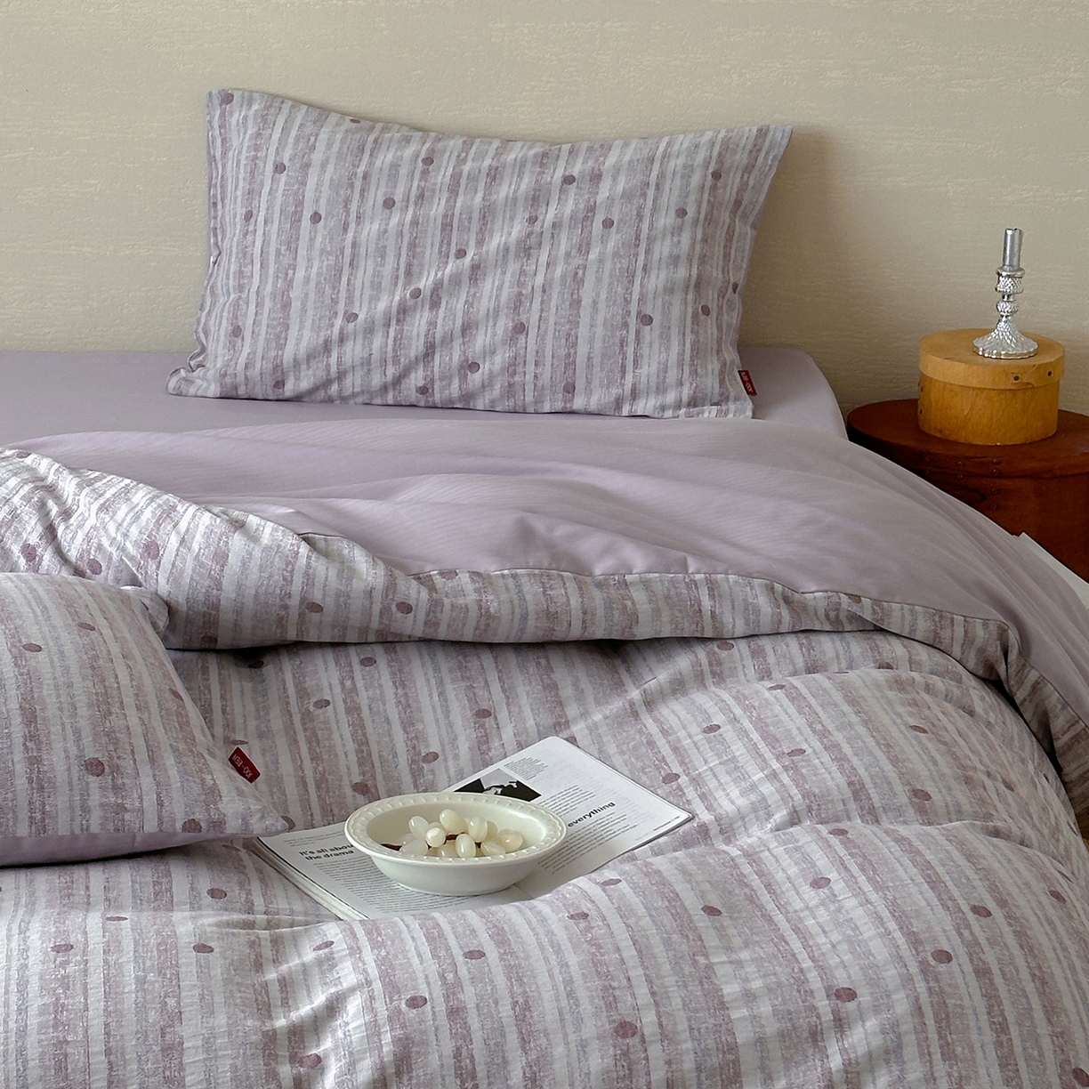 91家纺网 家纺一手货源 找家纺 静家居-简约原创家纺 2026新款轻治愈系双层纱水洗提花四件套-罗马假日系列（小号床单款188/ 标准床单款258 / 加大床单款278 1.5床笠款268 / 1.8床笠款268 / 2.0床笠款2