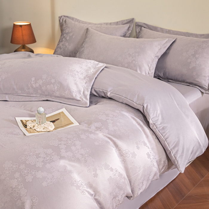 91家纺网 家纺一手货源 找家纺 （总）金牛座家纺 2026新款高克重贡缎提花亲肤棉四件套系列