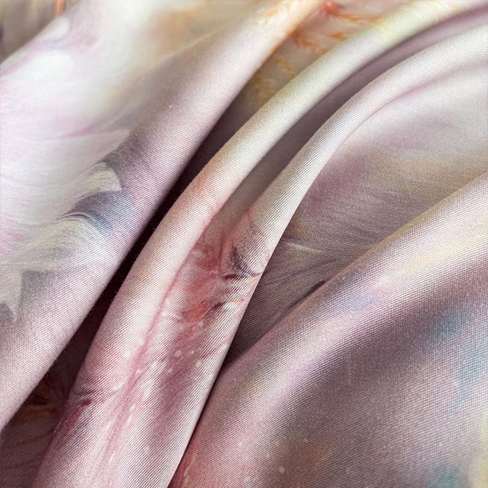 91家纺网 家纺一手货源 找家纺 帛美家纺 2026新款天丝棉数码印花四件套 牡丹国色