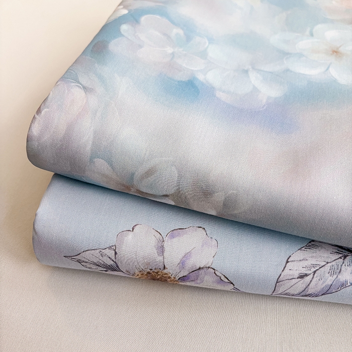 91家纺网 家纺一手货源 找家纺 帛美家纺 2026新款天丝棉数码印花四件套 组合图