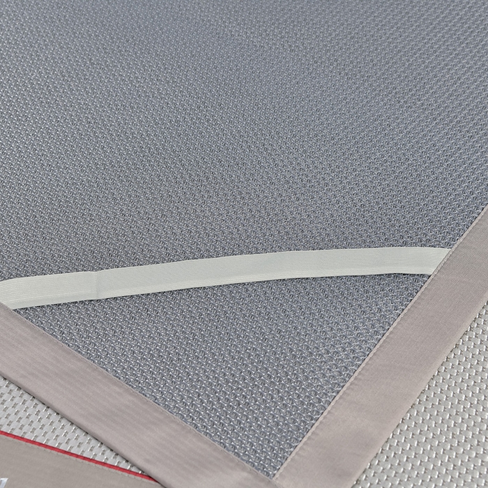 91家纺网 家纺一手货源 找家纺 小牛席业 2026新款加厚款-绣球草本清凉冰藤席系列凉席藤席冰藤席冰丝席竹席乳胶席乳胶凉席凉感豆豆席 加厚款-绣球草本冰藤席 （银灰）