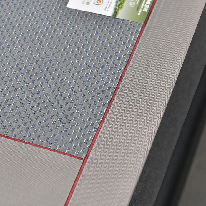 91家纺网 家纺一手货源 找家纺 小牛席业 2026新款加厚款-绣球草本清凉冰藤席系列凉席藤席冰藤席冰丝席竹席乳胶席乳胶凉席凉感豆豆席 加厚款-绣球草本清凉冰藤席（提花蓝色