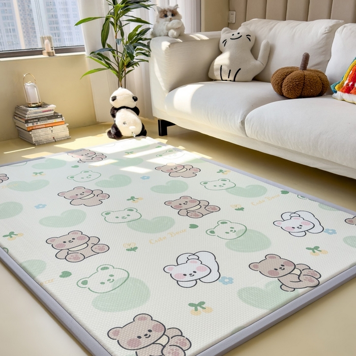 91家纺网 家纺一手货源 找家纺 （总）席世家 2026新款印花豆豆多功能地垫