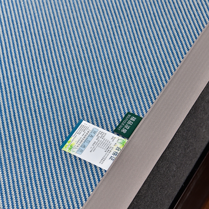 91家纺网 家纺一手货源 找家纺 小牛席业 2026新款绣球花开-冰藤双面席凉席藤席冰藤席竹席空调席草席冰丝席豆豆席乳胶席三件套 绣球花开-冰藤海蓝