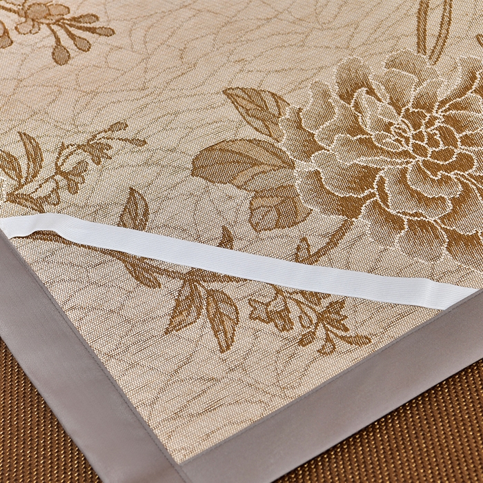 91家纺网 家纺一手货源 找家纺 小牛席业 2026新款绣球花开-冰藤双面席凉席藤席冰藤席竹席空调席草席冰丝席豆豆席乳胶席三件套 绣球花开-冰藤黑咖