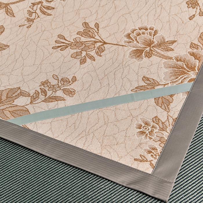 91家纺网 家纺一手货源 找家纺 小牛席业 2026新款绣球花开-冰藤双面席凉席藤席冰藤席竹席空调席草席冰丝席豆豆席乳胶席三件套 绣球花开-冰藤墨绿