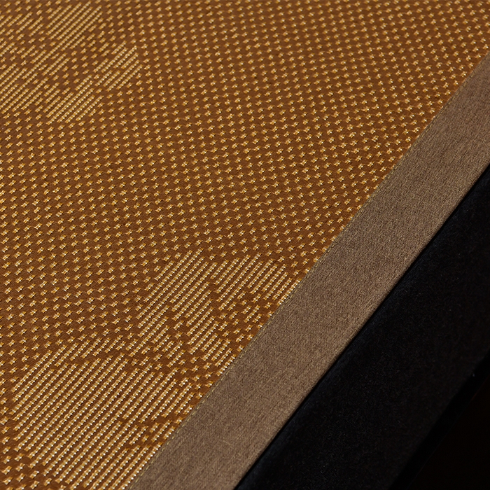 91家纺网 家纺一手货源 找家纺 小牛席业 2026新款绣球花开-冰藤双面席凉席藤席冰藤席竹席空调席草席冰丝席豆豆席乳胶席三件套 绣球花开-提花咖色