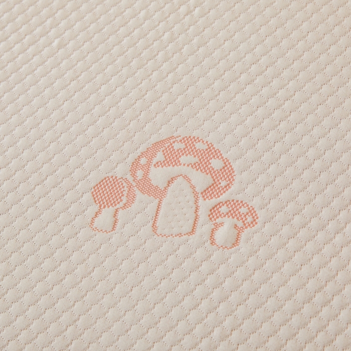 91家纺网 家纺一手货源 找家纺 凯罗 2026春夏凉豆豆小红书爆款A类乙纶PE凉豆豆床笠款可水洗床笠 蘑菇屋-粉