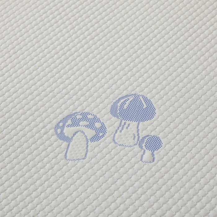 91家纺网 家纺一手货源 找家纺 凯罗 2026春夏凉豆豆小红书爆款A类乙纶PE凉豆豆床笠款可水洗床笠 蘑菇屋-蓝