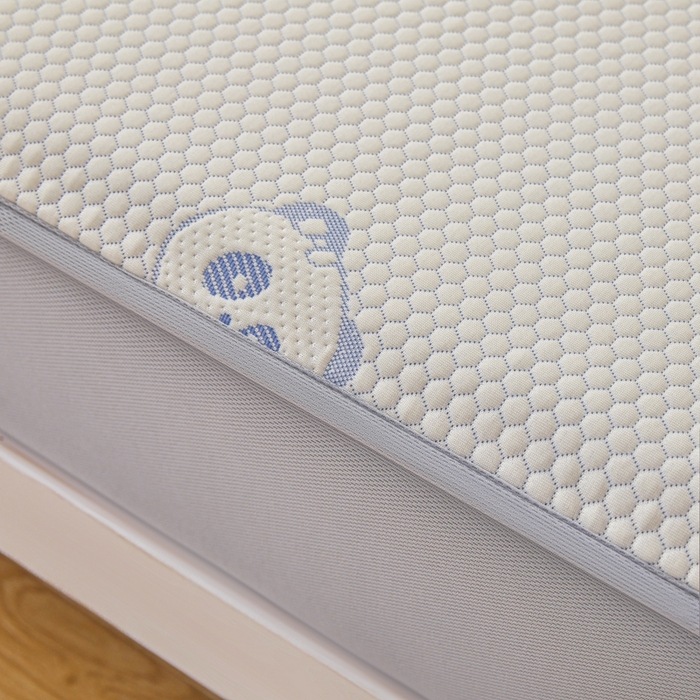 91家纺网 家纺一手货源 找家纺 凯罗 2026春夏凉豆豆小红书爆款A类乙纶PE凉豆豆床笠款可水洗床笠 盼盼乐园-蓝