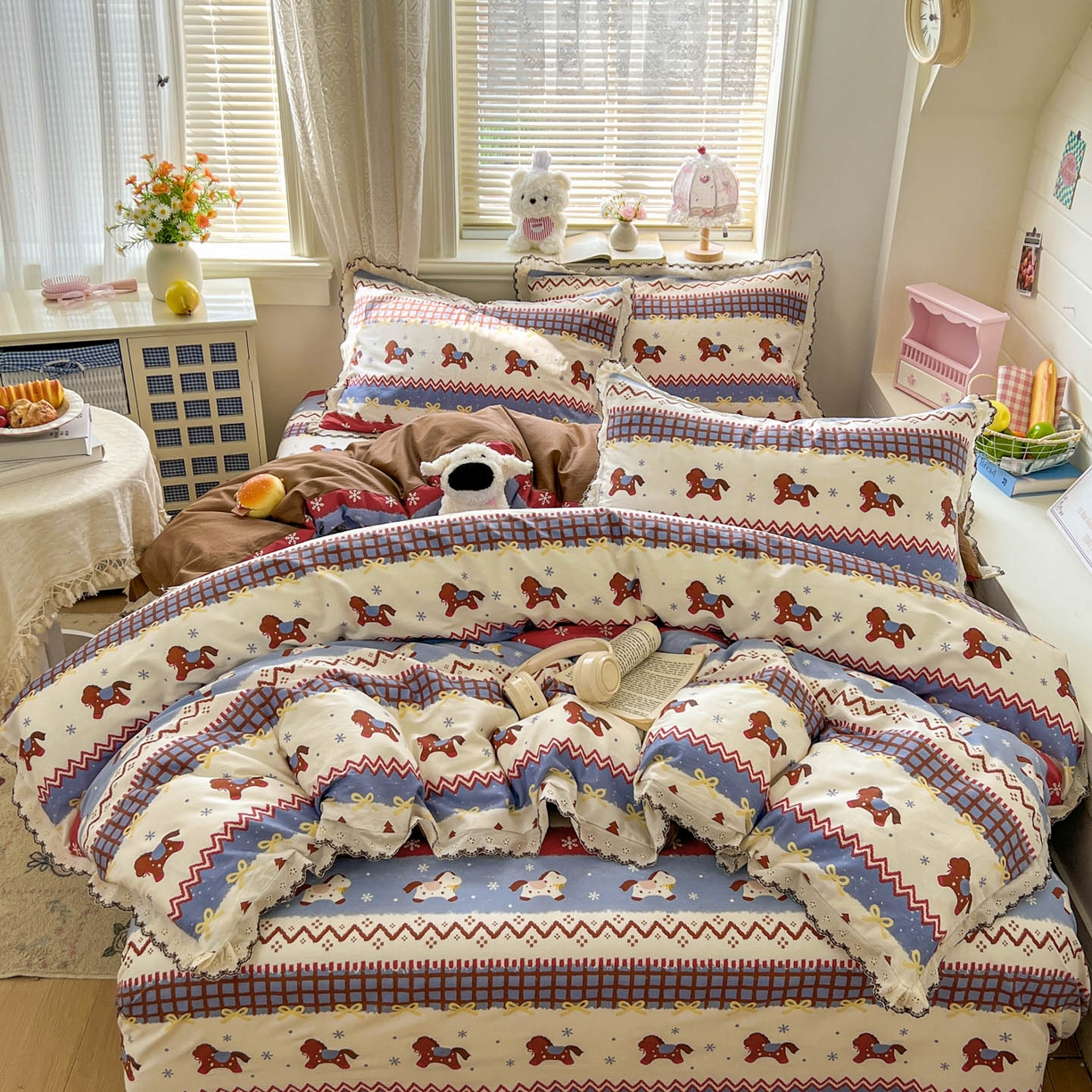 91家纺网 家纺一手货源 找家纺 （总）希诺家居 2025新款正版授权三丽鸥大版牛奶绒床垫三件套床褥学生宿舍床垫