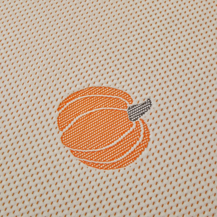 91家纺网 家纺一手货源 找家纺 凯罗 2026春夏凉豆豆小红书爆款A类乙纶PE凉豆豆床笠款可水洗床笠 小南瓜-桔