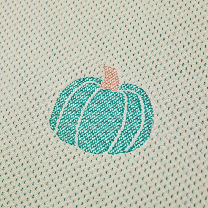 91家纺网 家纺一手货源 找家纺 凯罗 2026春夏凉豆豆小红书爆款A类乙纶PE凉豆豆床笠款可水洗床笠 小南瓜-绿