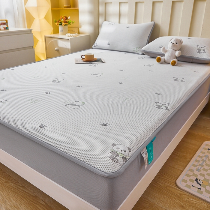 91家纺网 家纺一手货源 找家纺 凯罗 2026春夏凉豆豆小红书爆款A类乙纶PE凉豆豆床笠款可水洗床笠 胸有成竹