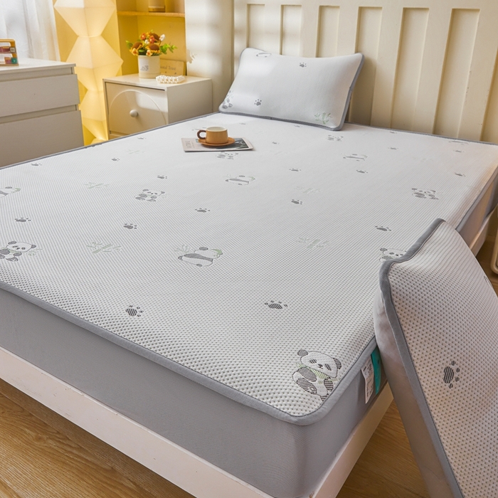 91家纺网 家纺一手货源 找家纺 凯罗 2026春夏凉豆豆小红书爆款A类乙纶PE凉豆豆床笠款可水洗床笠 胸有成竹