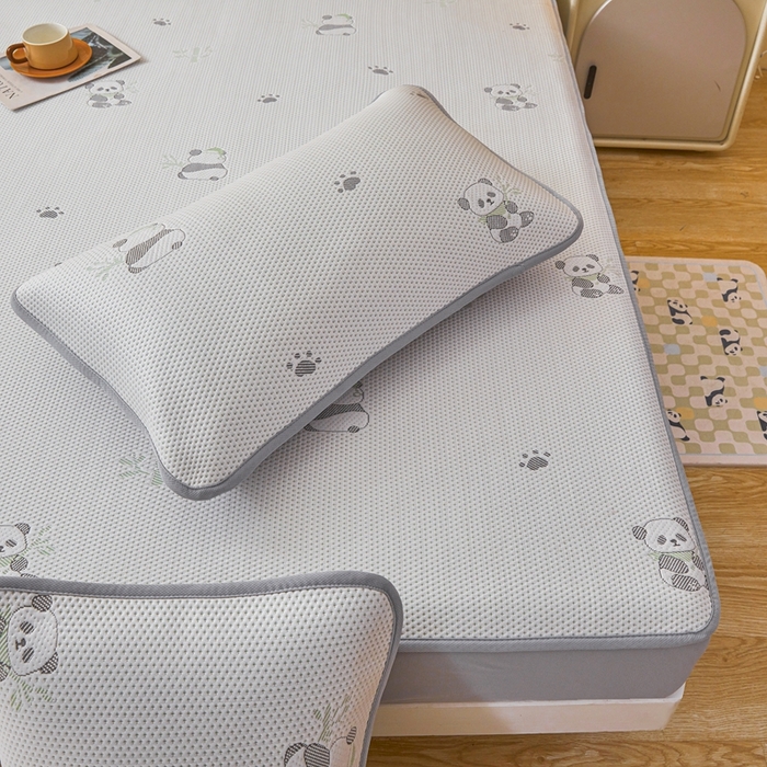 91家纺网 家纺一手货源 找家纺 凯罗 2026春夏凉豆豆小红书爆款A类乙纶PE凉豆豆床笠款可水洗床笠 胸有成竹