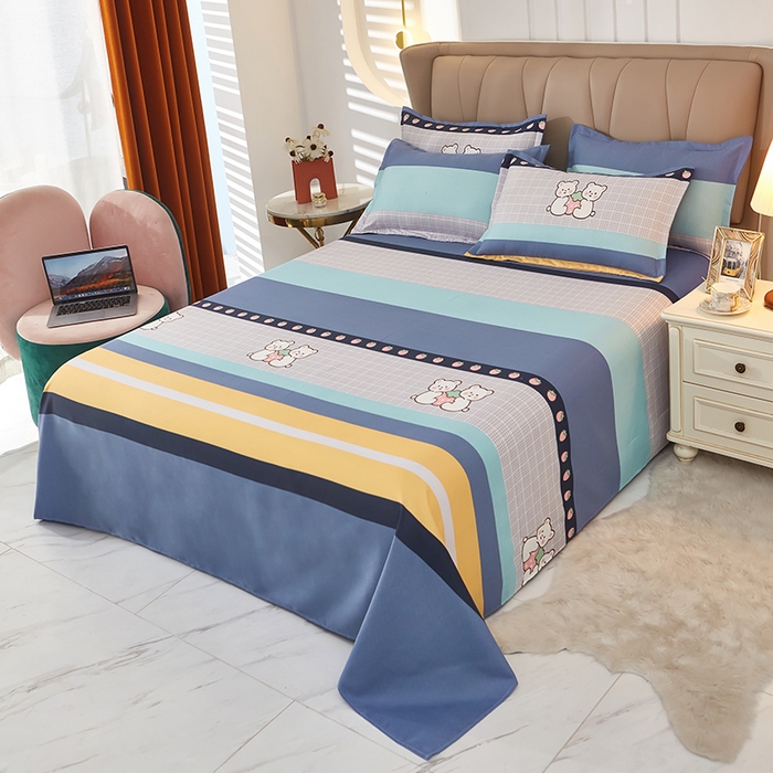 91家纺网 家纺一手货源 找家纺 沐珩家纺 2026新款植物羊绒加厚四件套单被套 可萌