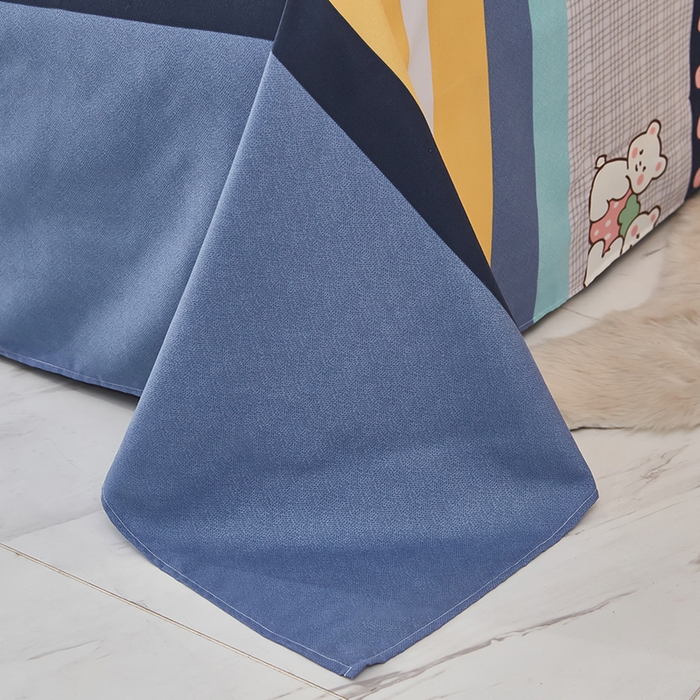 91家纺网 家纺一手货源 找家纺 沐珩家纺 2026新款植物羊绒加厚四件套单被套 可萌