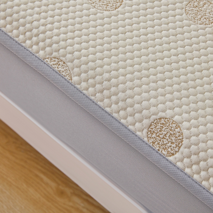 91家纺网 家纺一手货源 找家纺 凯罗 2026春夏凉豆豆小红书爆款A类乙纶PE凉豆豆床笠款可水洗床笠 圆点米奇-咖