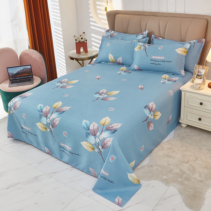 91家纺网 家纺一手货源 找家纺 沐珩家纺 2026新款植物羊绒加厚四件套单被套 丽莎