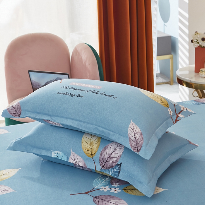 91家纺网 家纺一手货源 找家纺 沐珩家纺 2026新款植物羊绒加厚四件套单被套 丽莎