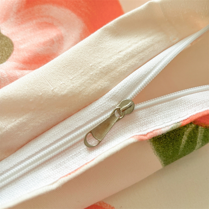 91家纺网 家纺一手货源 找家纺 沐珩家纺 2026新款植物羊绒加厚四件套单被套 玫香怡人