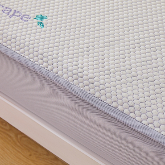 91家纺网 家纺一手货源 找家纺 凯罗 2026春夏凉豆豆小红书爆款A类乙纶PE凉豆豆床笠款可水洗床笠 紫气东来