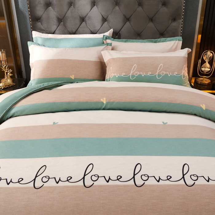 91家纺网 家纺一手货源 找家纺 沐珩家纺 2026新款植物羊绒加厚四件套单被套 米洛恋曲