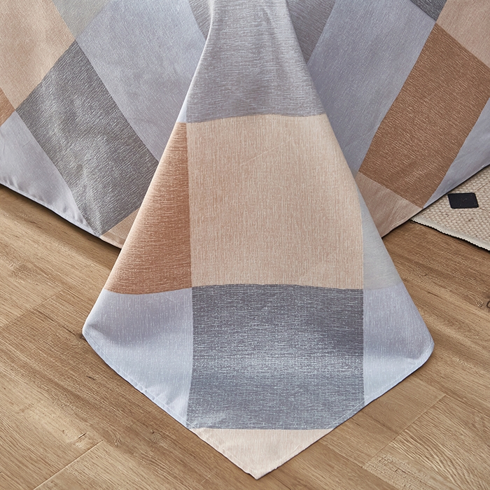 91家纺网 家纺一手货源 找家纺 沐珩家纺 2026新款植物羊绒加厚四件套单被套 慕夏