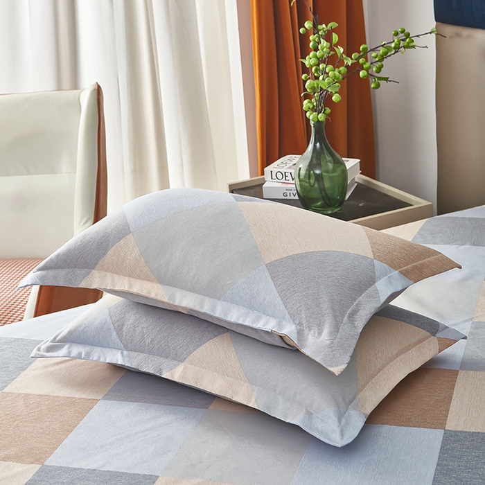 91家纺网 家纺一手货源 找家纺 沐珩家纺 2026新款植物羊绒加厚四件套单被套 慕夏