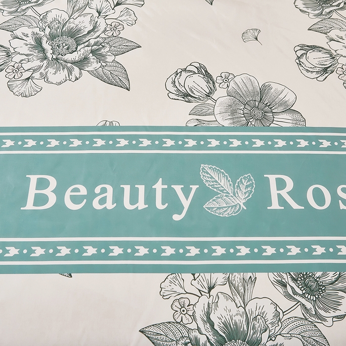 91家纺网 家纺一手货源 找家纺 沐珩家纺 2026新款植物羊绒加厚四件套单被套 浓情花韵