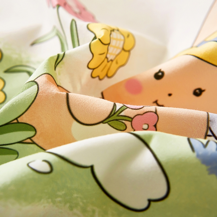 91家纺网 家纺一手货源 找家纺 沐珩家纺 2026新款植物羊绒加厚四件套单被套 惬意时光