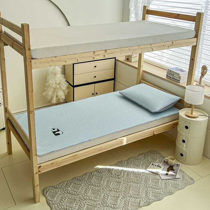 91家纺网 家纺一手货源 找家纺 （总）宅部落 2026春夏新款学生宿舍凉感豆豆凉席席子