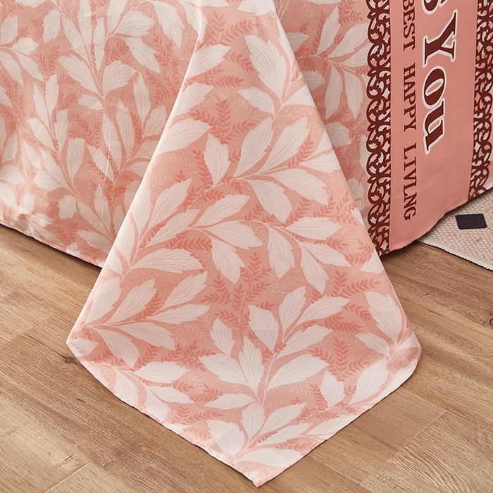 91家纺网 家纺一手货源 找家纺 沐珩家纺 2026新款植物羊绒加厚四件套单被套 索吻