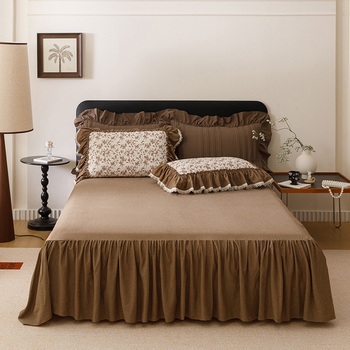 91家纺网 家纺一手货源 找家纺 （总）菊上家纺 2026新品全棉纯棉水洗加厚云柔系列四件套