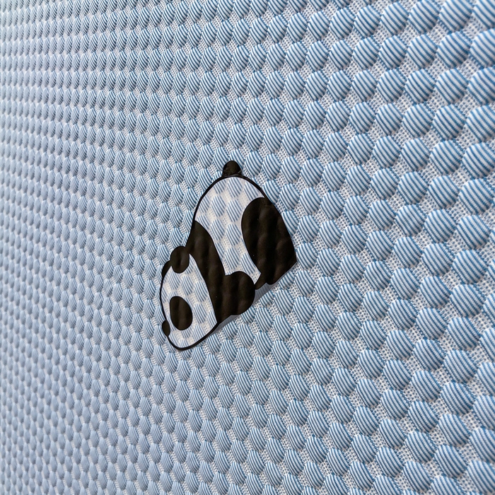 91家纺网 家纺一手货源 找家纺 宅部落 2026春夏新款学生宿舍凉感豆豆凉席席子 豆豆席-大熊猫深蓝