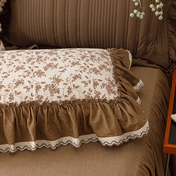 91家纺网 家纺一手货源 找家纺 （总）菊上家纺 2026新品全棉纯棉水洗加厚云柔系列四件套