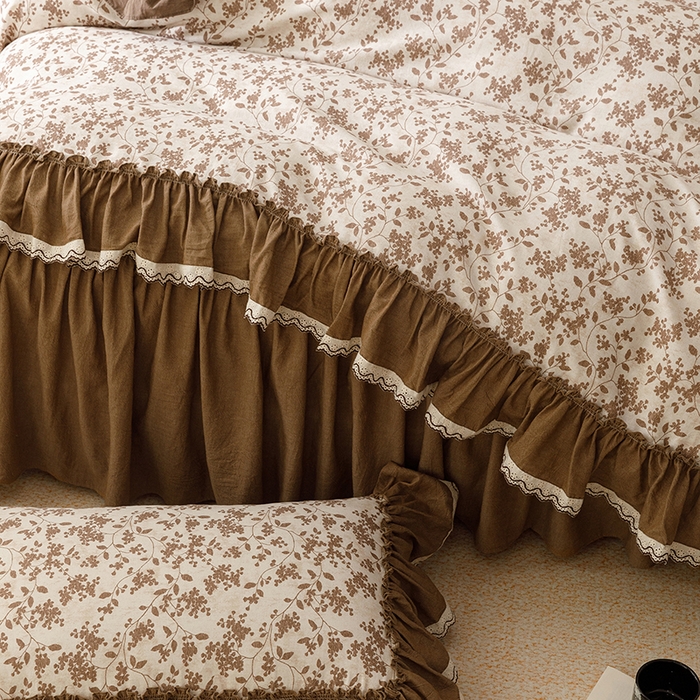 91家纺网 家纺一手货源 找家纺 （总）菊上家纺 2026新品全棉纯棉水洗加厚云柔系列四件套