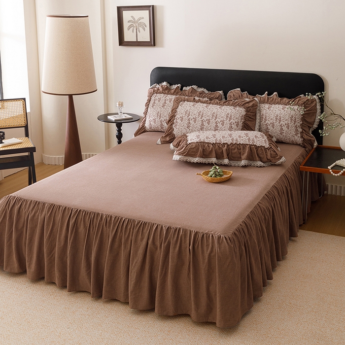 91家纺网 家纺一手货源 找家纺 菊上家纺 2026新品全棉纯棉水洗加厚云柔系列四件套 序语