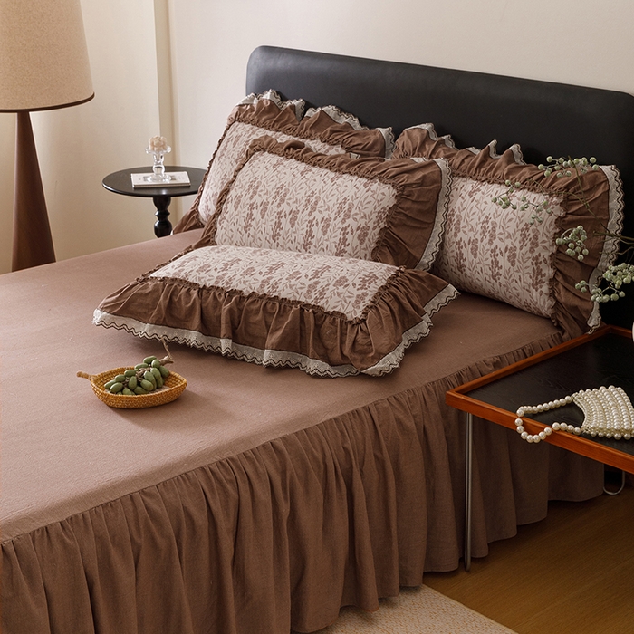 91家纺网 家纺一手货源 找家纺 菊上家纺 2026新品全棉纯棉水洗加厚云柔系列四件套 序语