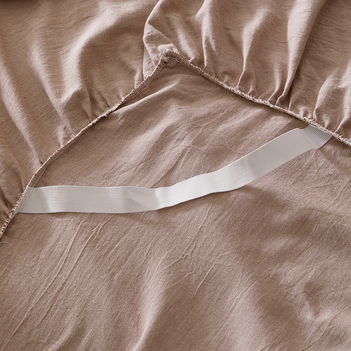 91家纺网 家纺一手货源 找家纺 菊上家纺 2026新品全棉纯棉水洗加厚云柔系列四件套 序语