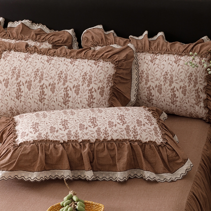 91家纺网 家纺一手货源 找家纺 菊上家纺 2026新品全棉纯棉水洗加厚云柔系列四件套 序语