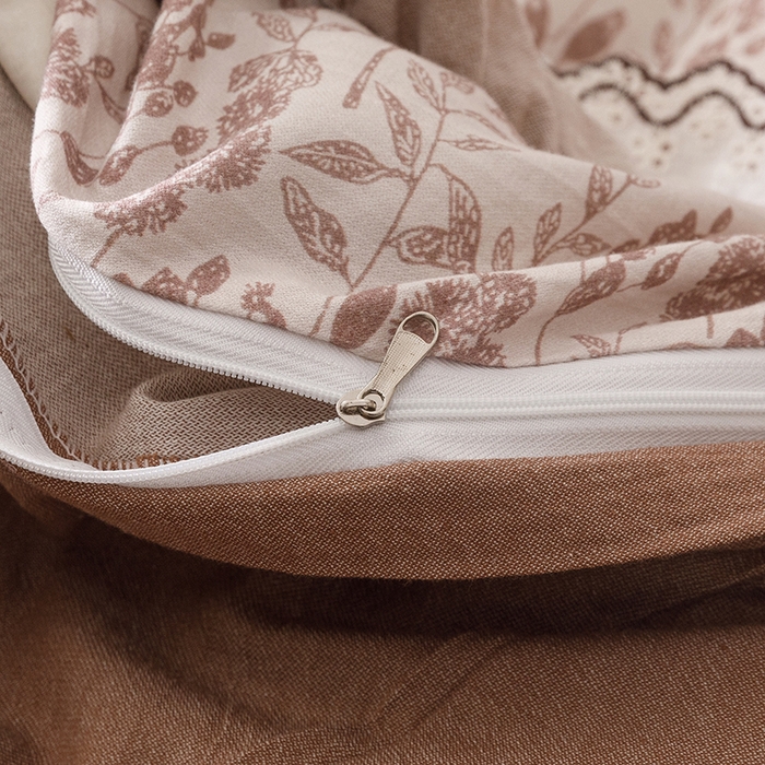 91家纺网 家纺一手货源 找家纺 菊上家纺 2026新品全棉纯棉水洗加厚云柔系列四件套 序语