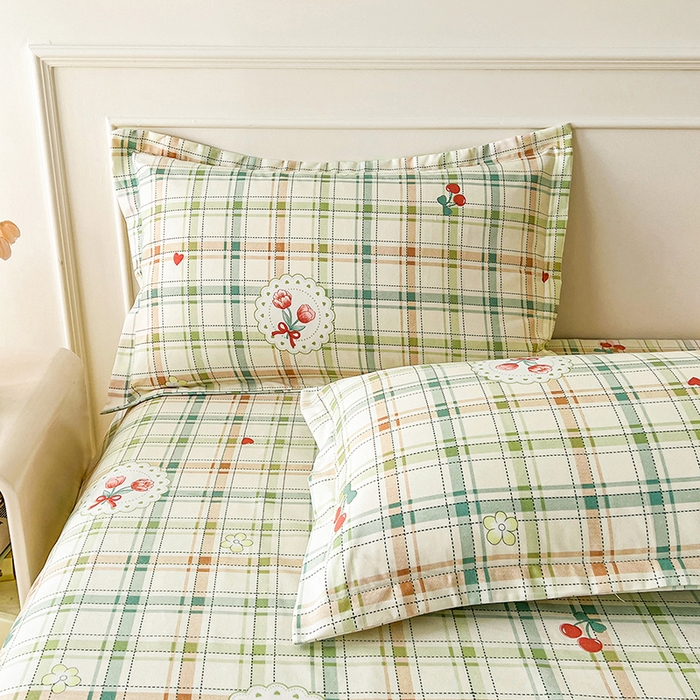 91家纺网 家纺一手货源 找家纺 沐珩家纺 2026新款植物羊绒加厚四件套单被套 甜梦格