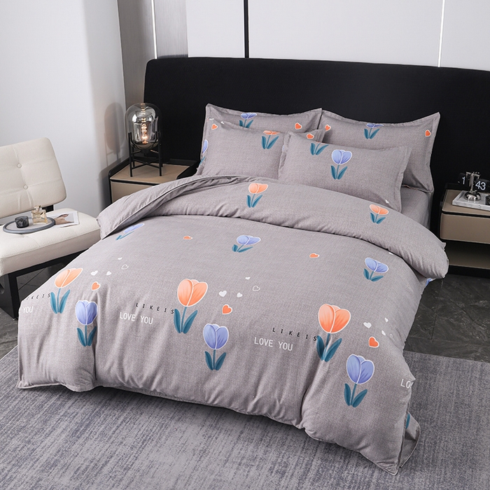 91家纺网 家纺一手货源 找家纺 沐珩家纺 2026新款植物羊绒加厚四件套单被套 微香