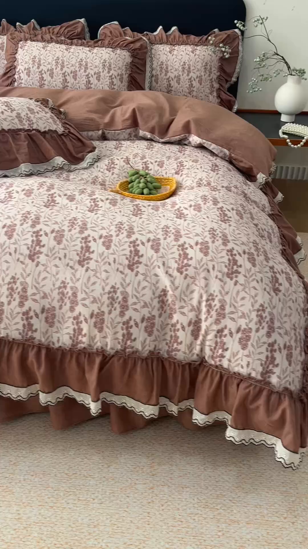 91家纺网 家纺一手货源 找家纺 菊上家纺 2026新品全棉纯棉水洗加厚云柔系列四件套 序语