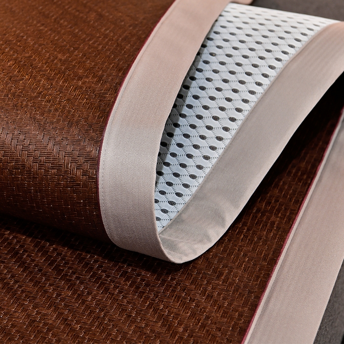 91家纺网 家纺一手货源 找家纺 小牛席业 2026新款野山藤草席（直筒发货）凉席藤席冰藤席冰丝席竹席凉席空调席草席 野山藤草席（黑咖）