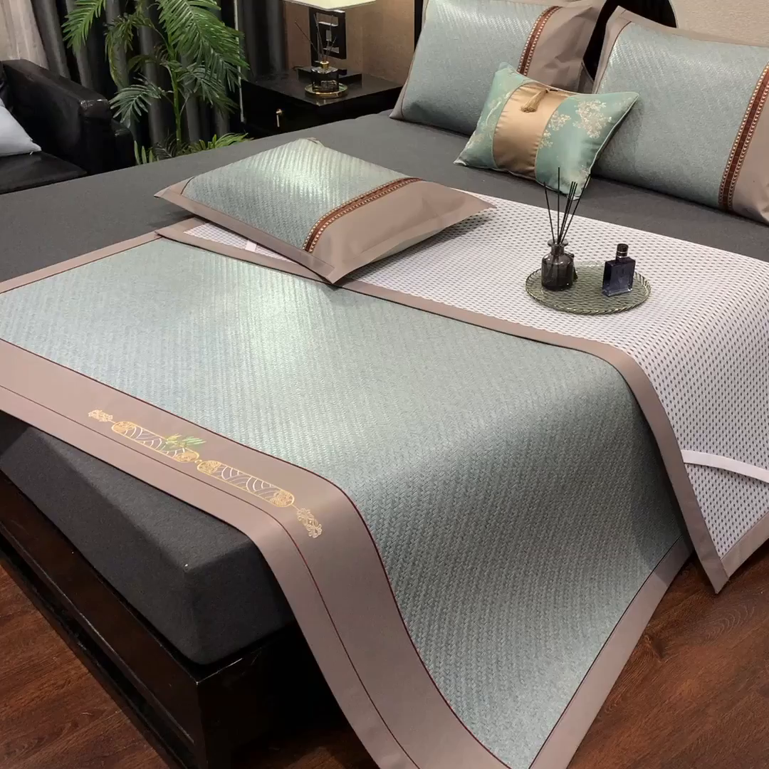 91家纺网 家纺一手货源 找家纺 （总）小牛席业 2026新款野山藤草席（直筒发货）凉席藤席冰藤席冰丝席竹席凉席空调席草席