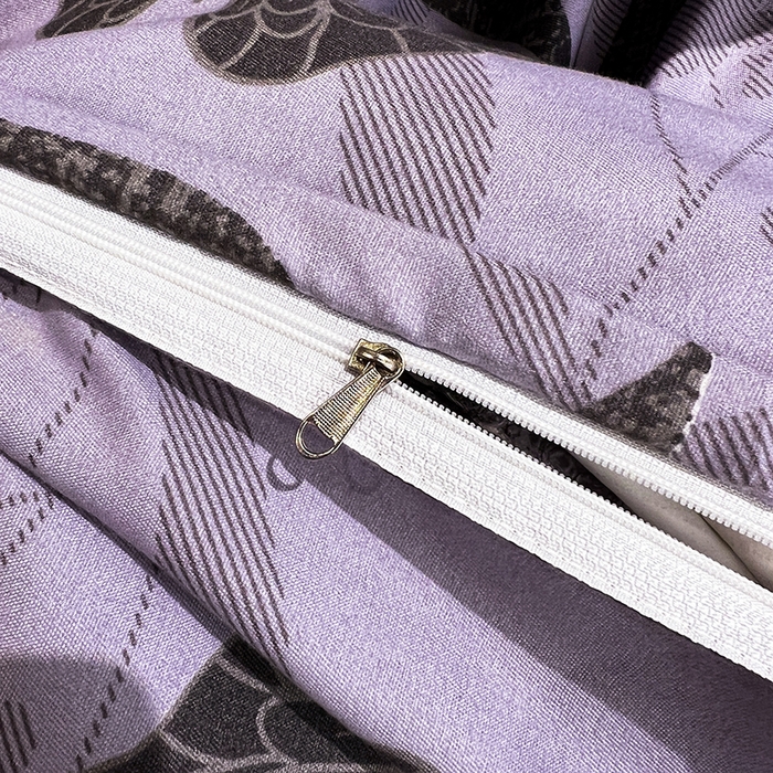 91家纺网 家纺一手货源 找家纺 沐珩家纺 2026新款植物羊绒加厚四件套单被套 幸运日